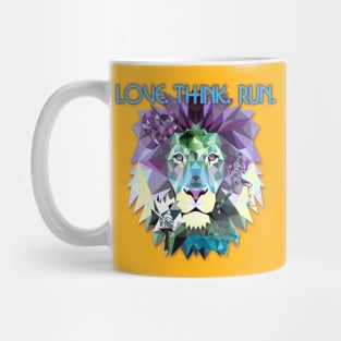 Love. Think. Run. Mug